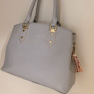 Grey Handbag Purse 🌿